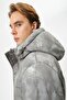 Men's Gray Patterned Jacket