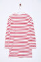 Kırmızı Çizgili Örme Tunik TCTAW22UK0240 - 9