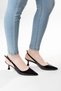 Bsr1003-1 Women's Comfortable Imported Adjustable Ankle Belt Heeled Stiletto