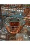 Copper Leader Handmade 2 Ehli Keyf Heromaraş Hammer Forged Rack Cup Holder Ehl-i Keyif - 8
