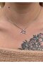 Snake Chain Bow Steel Necklace - 4