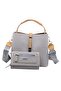 Fashionable Gray Shoulder and Hand Bag Medium Size - 3
