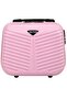 Unisex Combination Hand Luggage Pp Silicone Pattern Shatterproof Flexible Stewardess Bag and Toiletry Bag