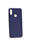 Redmi Note 7 Case Soft Textured Colorful Slim Silicone Soft Cover Premier - Navy Blue