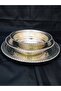 Copper Leg Soup and Serving Plate Set of 6 18 Pieces