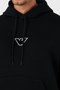 100% Cotton Logo Regular Fit Hooded Sweat Men's Sweat 6D1M93 1Jtaz 0037 - 6