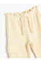 Sweatpants with Cargo Pocket Tie Waist Textured Wide Legs - 3