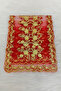 Gold Glitter Bride Groom Halay Handkerchief, Red 10Pcs, Wedding Henna Circumcision Promise Bridesmaid Engagement Bride Gift - 6