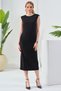Midi Length Dress with Back Detail - 2