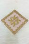 Gold Glitter Bride Groom Halay Handkerchief, Burgundy 10Pcs, Wedding Henna Circumcision Promise Bridesmaid Engagement Bride Gift - 7