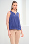 Front Panel Knitted Blouse - 2