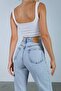 Rosse Snow Wash Lycra Mom Jean Trousers 2024 - 3