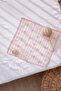 100% Cotton 3-Piece Mouth Cloth Set - Ribbon / Pink - 3