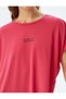 Sports T-Shirt Slogan Printed Comfortable Fit Crew Neck Short Sleeve - 5