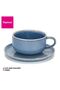 Tea Cozy Series COZY Of Mug 230ml And Saucer 14cm (Ceramic)