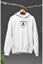 Oversize Lamborghini Back Print Hooded Sweatshirt, Unisex Racing Car Themed Hoodie - 2