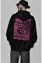 Unisex Rockstar Album Back Printed Hooded Sweatshirt, Oversize Stray Kids Printed Hoodie - 3