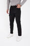 Camp593 Outdoor Softshell Water and Wind Resistant Winter Men's Black Tactical Pants with Fleece Inside - 4