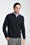 Men's Winter Regular Fit Polo Neck Basic Sweatshirt - 6