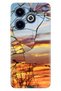 Infinix Hot 40 Case Patterned Printed Silicone Sunset