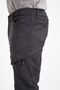 Camp593 Outdoor Softshell Water and Wind Resistant Winter Men's Anthracite Tactical Pants with Fleece Inside - 6