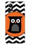 Infinix Note 11 Pro Case Silicone Moderna Patterned Zigzag Owl