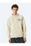 Embroidered Raised Cotton Hooded Sweatshirt - 3