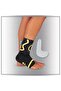 Grey Luxury Knit Malleolus Silicone Supported Medical Orthopedic Ankle Brace KB-302