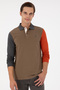 Men's Khaki Sweatshirt 50293731 -Vr027 - 3