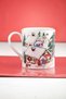 Snowy Gold Gilded Porcelain Mug