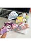 Kuromi Hello Kitty - My Melody Cinnamoroll Pompompurin Pochacco Cute Peg Buckle Set - 3