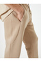 Jogger Sweatpants with Lace Waist and Pocket Detail - 5
