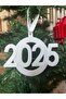 2025 Written Tree Ornament 2 Pack - 2