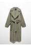 Belted wool coat - 3