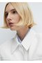 Crop Fabric Jacket with Pockets - 6