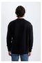 Men's Black Sweatshirt - Model X8282Az - 2