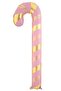 Walking Stick Foil Balloon Christmas Foil Balloon - 4