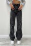 Steve Bolpaça Smoked Palazzo Lycra Loose Jeans
