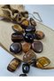 Tiger Eye Natural Stone Tumbler 1 Piece Cessnova - 2