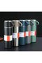 Thermos Stainless Steel Vacuum Thermos Set with 3 Cups 500 Ml, Heat Preservation up to 12 Hours - 8
