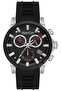 QUANTUM PWG1126.351 Men Chronograph Display Watch & Silicone Strap Black