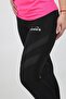 Women's Long Sports Leggings Black - 4