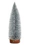 Christmas Ornament Decoration Silvery Silver 30 cm Pine Tree - 2