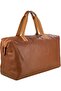 TUBMAN Duffel Travel Bag, Genuine Leather, Tan, Weekender & Overnight Bag - 3