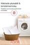 6 Pieces Throw Series Antiallergic 100% Silicone Fiber Filled Throw Pillow Inner Square Pillow 45X45Cm 350Gr - 8