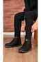 Men's Faux Leather Wool Inside Water Resistant Orthopedic Lace-Up Winter Boots - 3