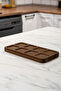 Mienda Home 8 Compartment Wooden Spice Rack Stand
