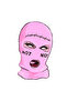 Not Nice Barbed Wire Not Nice Colorful Snow Mask Balaclava Neon Green Gothic Snow Mask Balaclava - 5