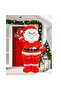 New year's party footed santa claus foil balloon 155 cm 1 piece - 3