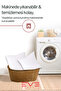 8 Pieces Throw Series Antiallergic 100% Silicone Fiber Filled Throw Pillow Inner Square Pillow 45X45Cm 350Gr - 8